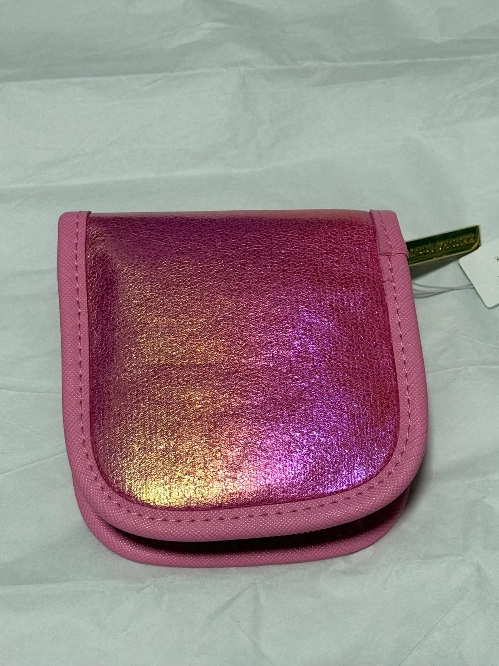 NWT Kendra Scott Travel Jewelry Wallet Pouch in Shimmer Pink - Picture 12 of 12